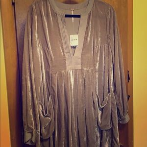 NWT Free People Velvet dress